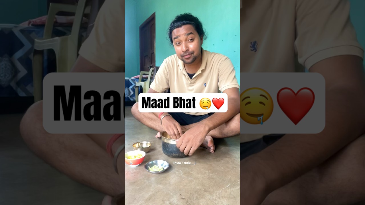 Maad Bhat is my comfort food ❤️ | 