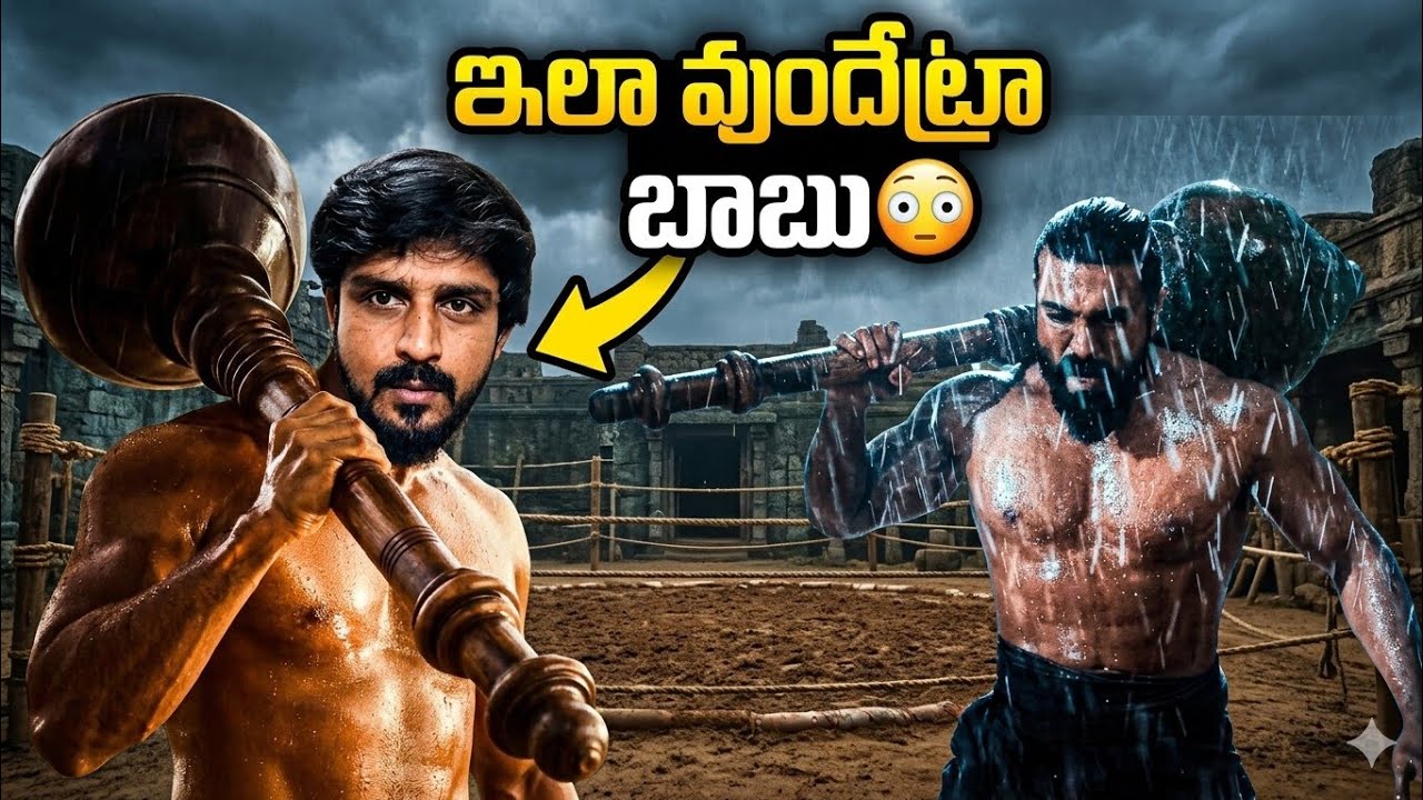 వామ్మో 😳 -Peddi Pehelwan glimpse reaction - ram charan -