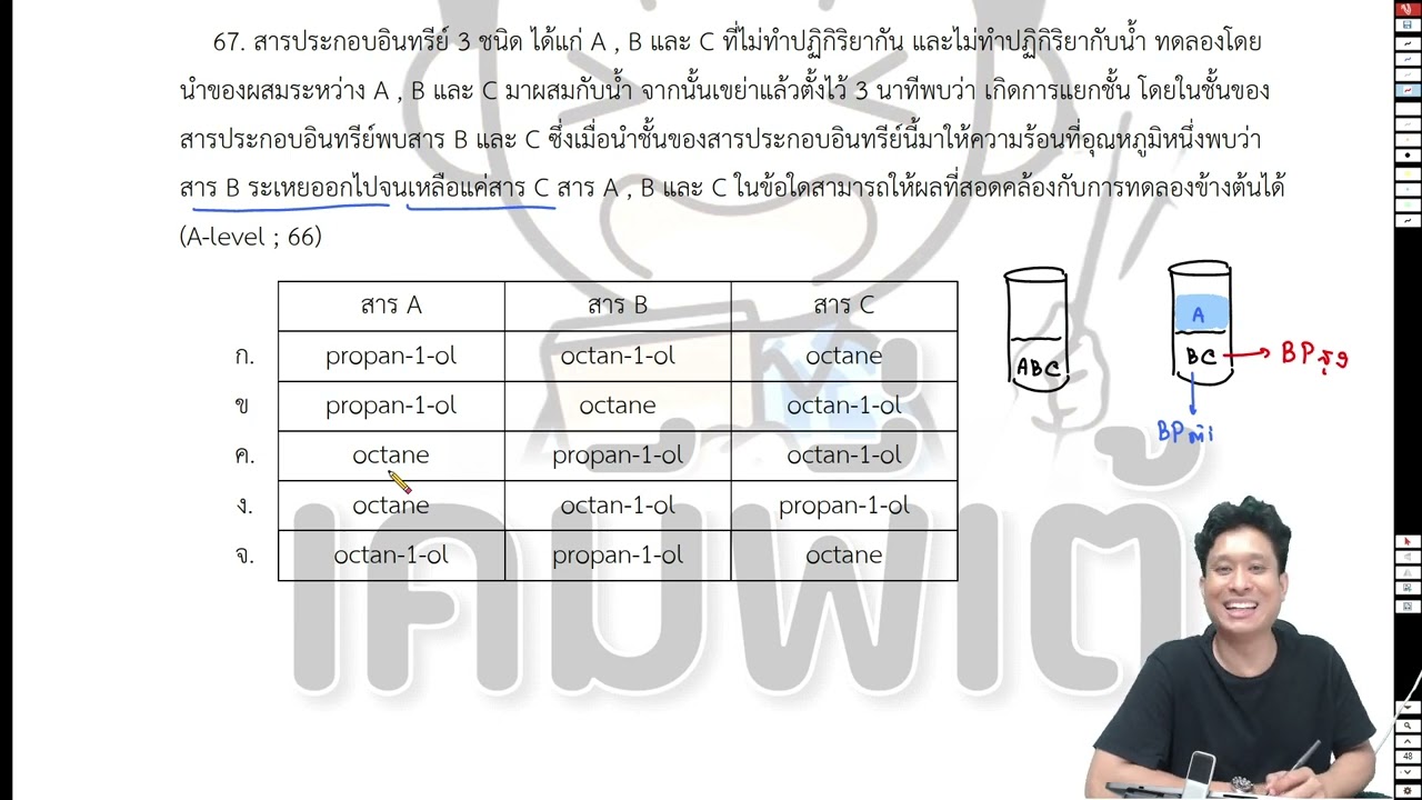 Answer A level Chemistry question 67