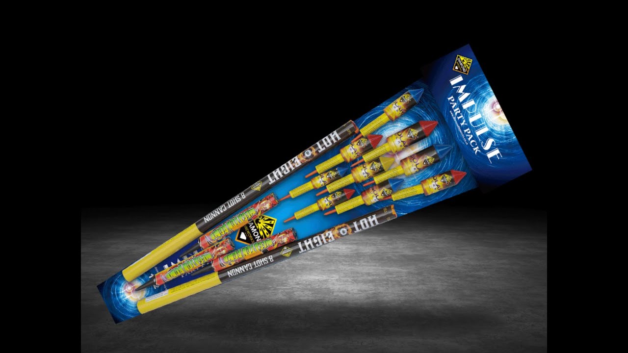 Diamond Fireworks - Impulse Party Pack - 14 Fireworks
