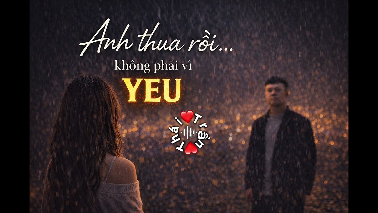 Anh Thua Rồi … Không Phải Vì YEU