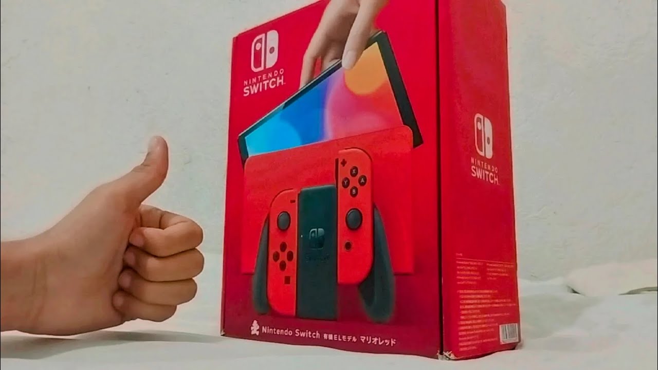 Comprei um Nintendo Switch Oled em 2024