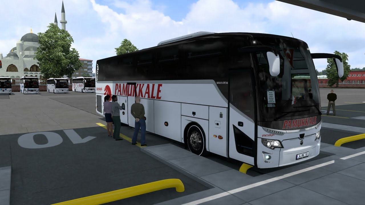 TÜRKİYE HARİTASI TEMSA MARATON BURSA İZMİR OTOGAR | Euro Truck Simulator 2