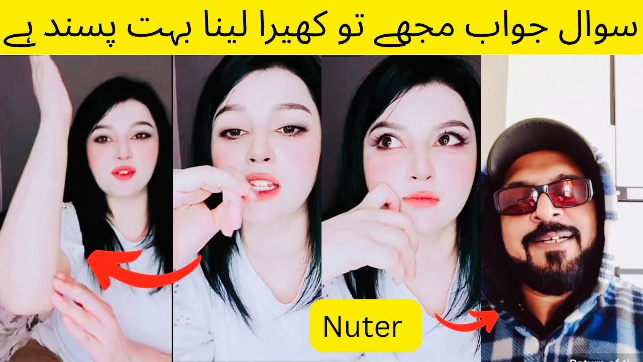 Hinna vs Nutter tiktok live funny funny sawal jawab  punishment | Nutter new funny punishment 😎