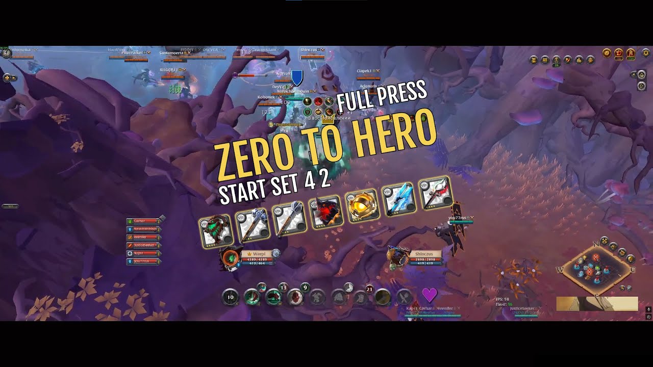 BEST MOMENTS ZERO TO HERO | ALBION ONLINE | FTB AND MELEE DPS #1