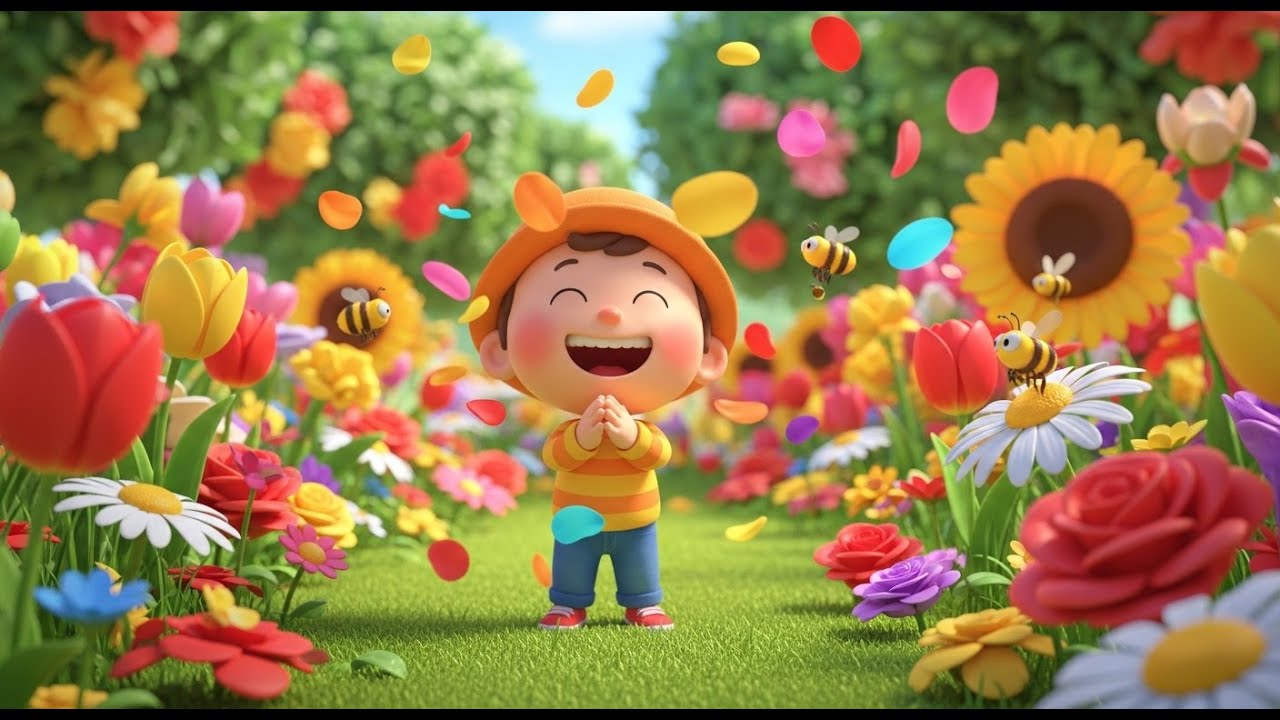Little Garden Grow Up Song for Kids | Nature Songs, Baby Songs & Popular Nursery Rhymes 🌱🌼🎶