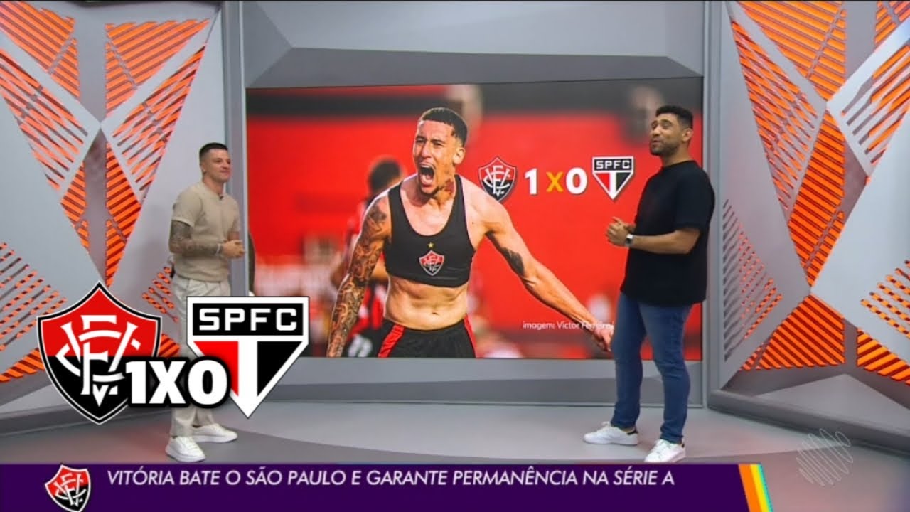 Globo Esporte BA - Vit&oacute;ria Bate o S&atilde;o Paulo e Garante Perman&ecirc;ncia na S&eacute;rie A