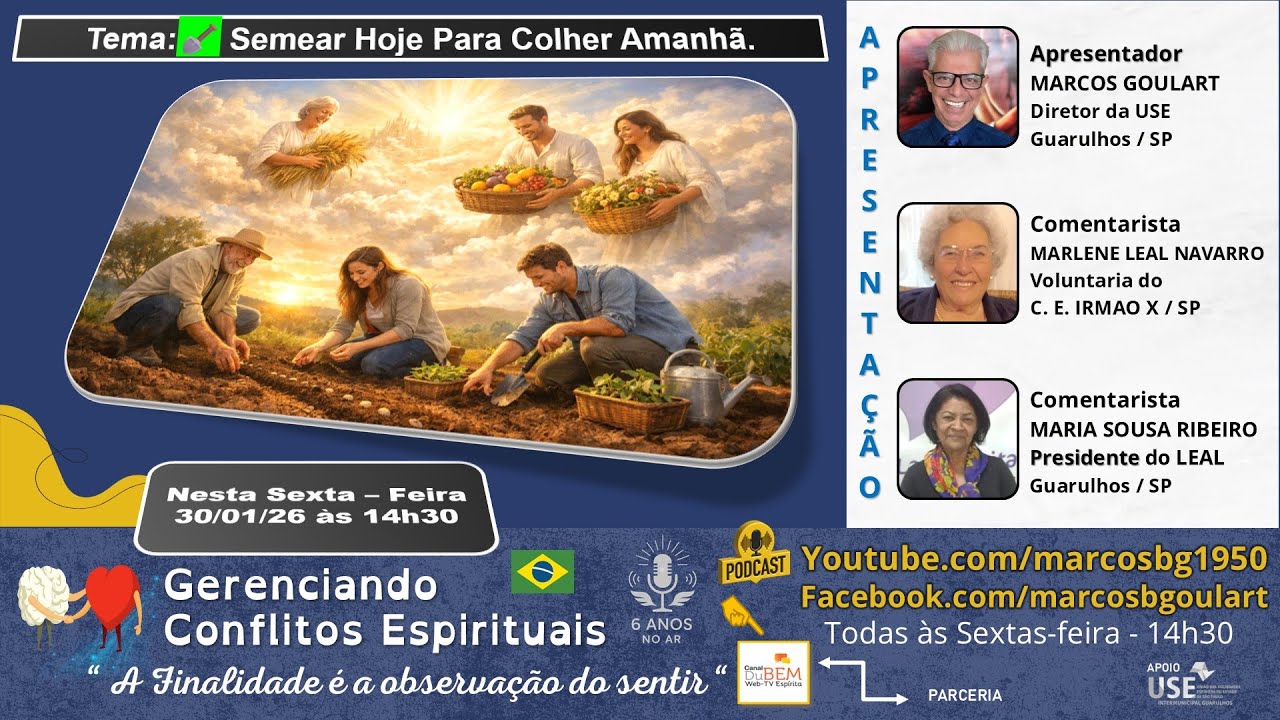 6ª 🇧🇷 🪏 Semear Hoje Para Colher Amanhã.