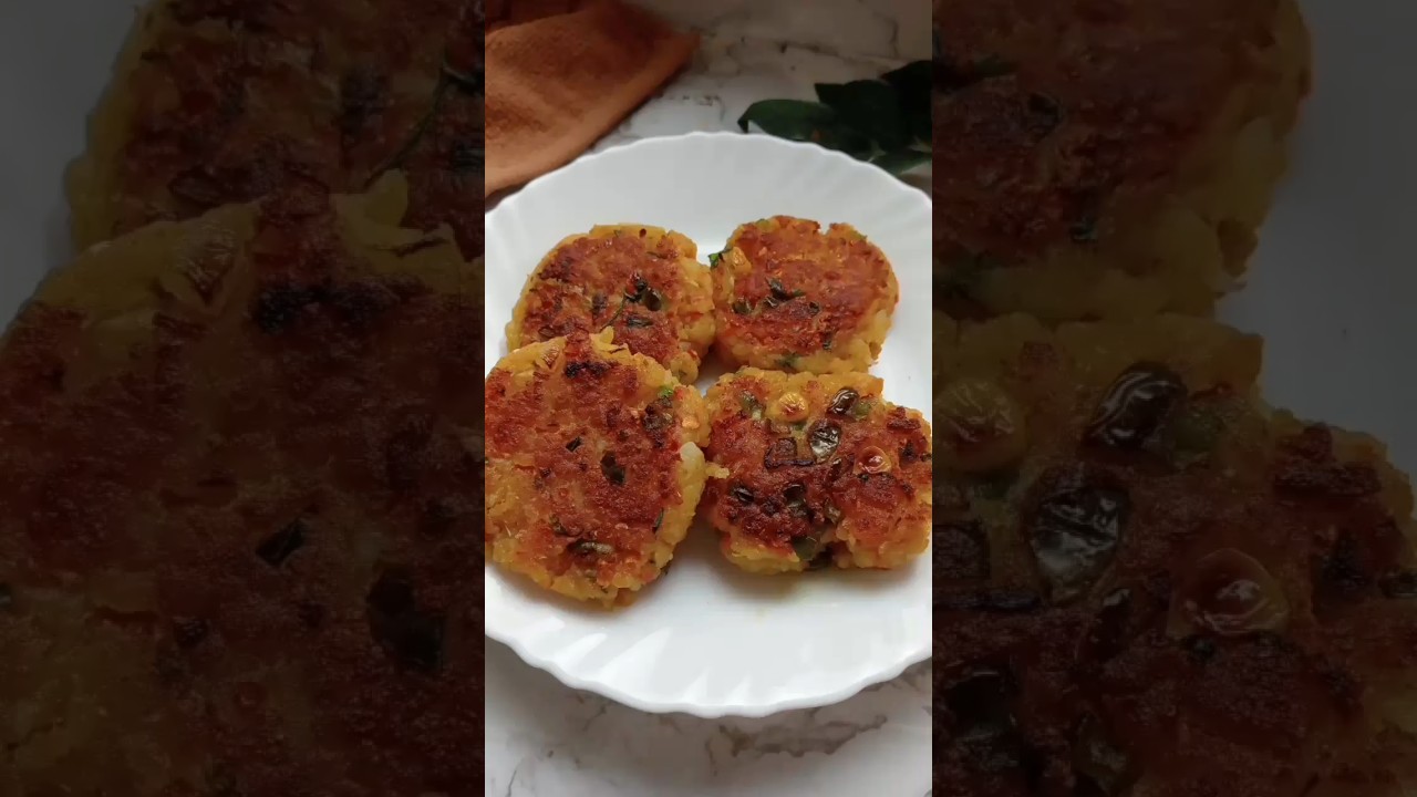 Poha Tikki 😋 #viral #shortsvideo #recipe #poha #viralvideo #shorts #easy #snacks #tikki