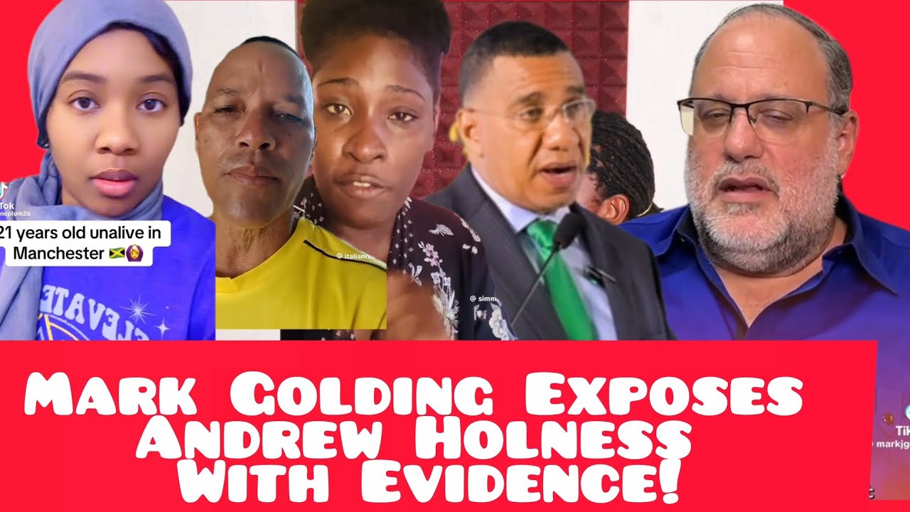 Mark Golding Exposes Andrew Holness With Evidence!🇯🇲🔥