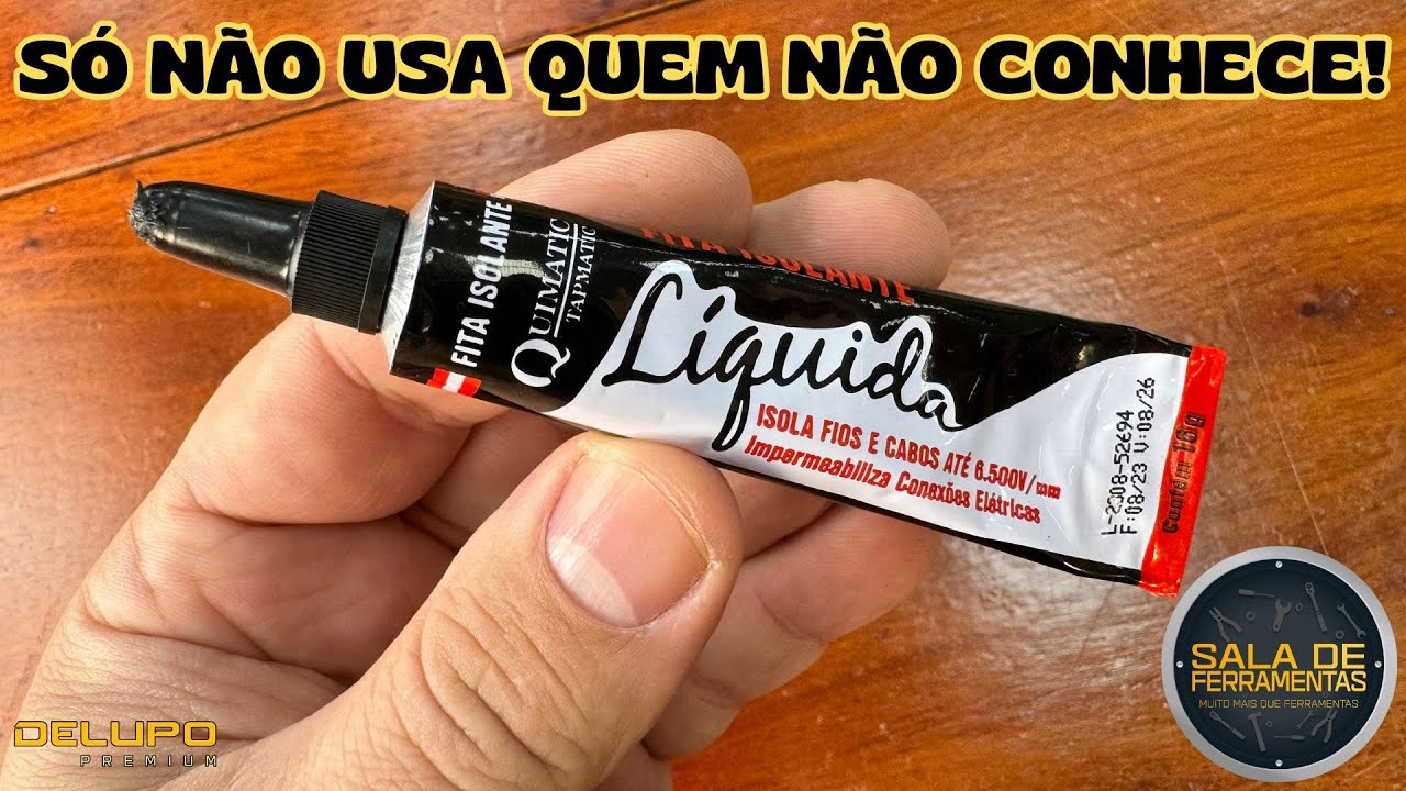 QUIMATIC FITA ISOLANTE LIQUIDA, SÓ NÃO USA QUEM NÃO CONHECE!  #QUIMATIC #ISOLANTE #líquido