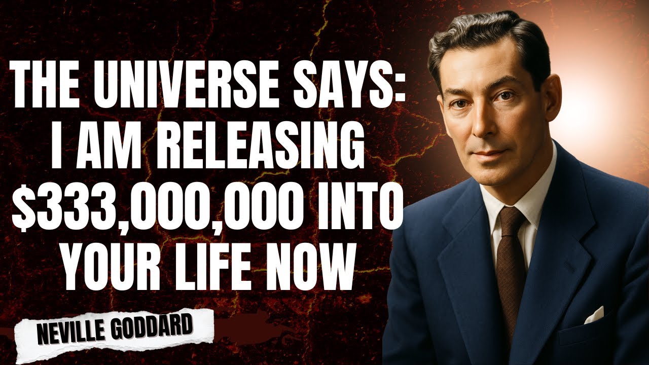 The Universe Says: I Am Releasing $333,000,000 Into Your Life Now!#nevillegoddard #motivation