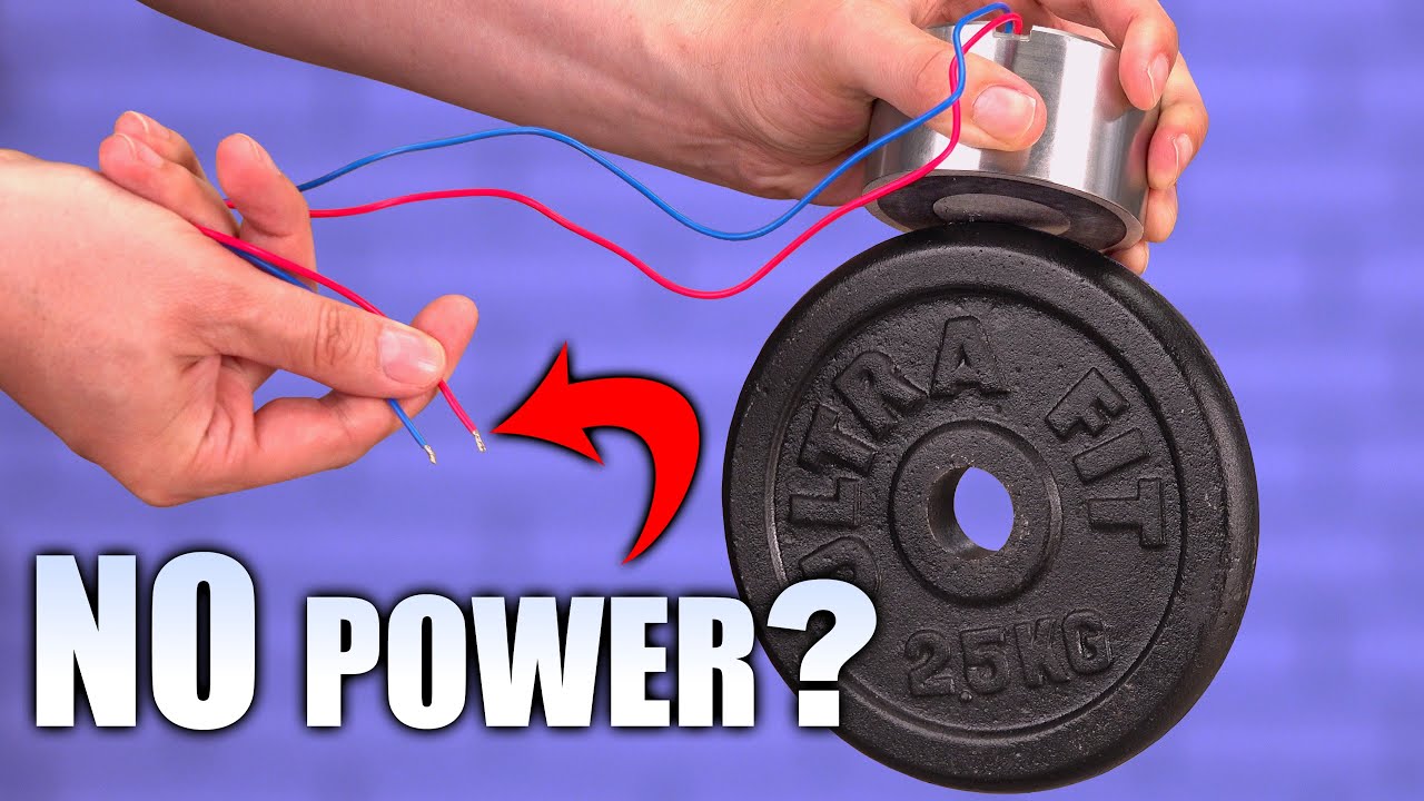 NO ELECTRICITY Electromagnet?!? The Weird and Wonderful Permanent Electromagnet