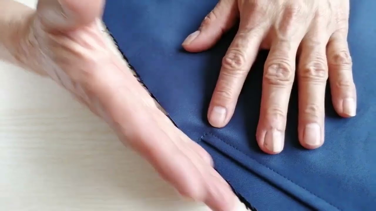 Como hacer bolsillos delanteros y  colocar cremallera   a pantalón para hombre. por Alfonso Soler.
