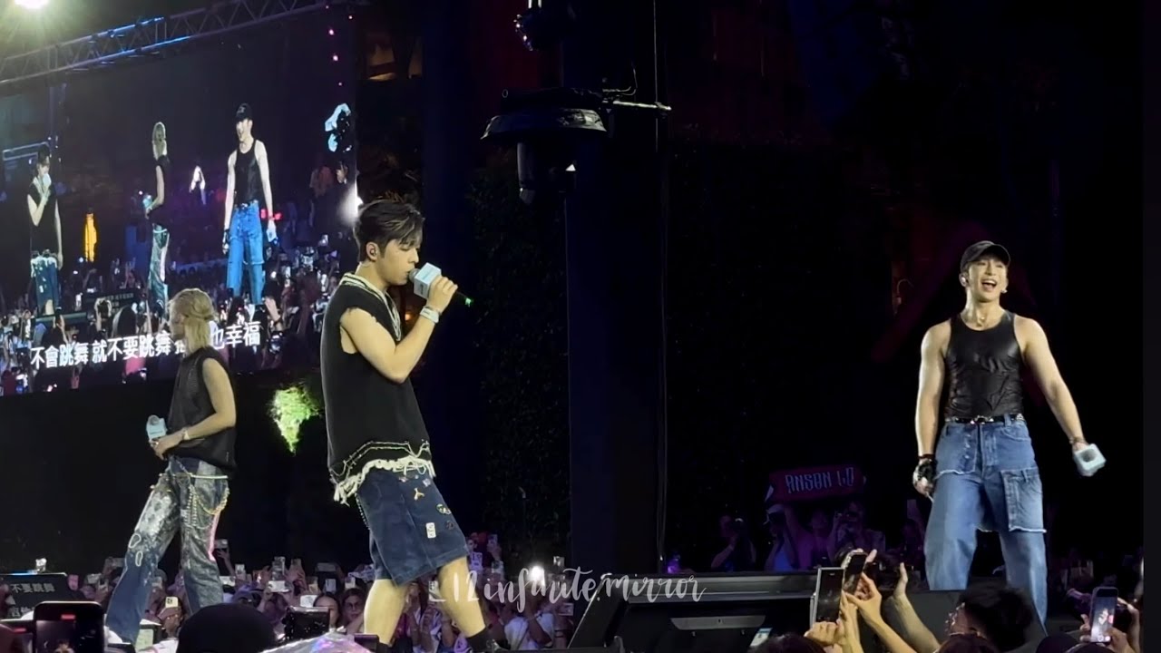 外星三少女 Anson Lo x Edan x Jeremy - 派對動物 Fancam｜WAVEFest Aug 18 2024