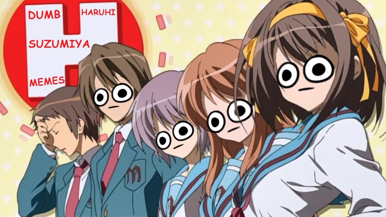Dumb Haruhi Suzumiya Memes