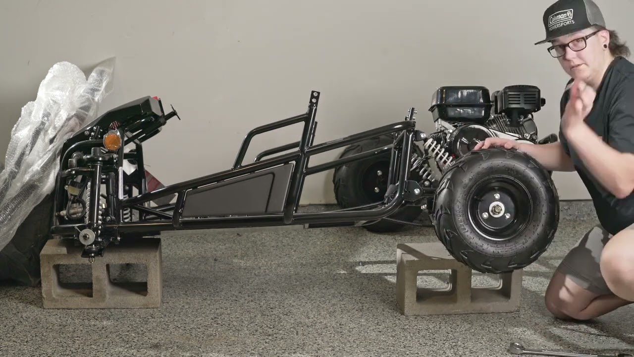 Coleman GK200 Go-Kart Build