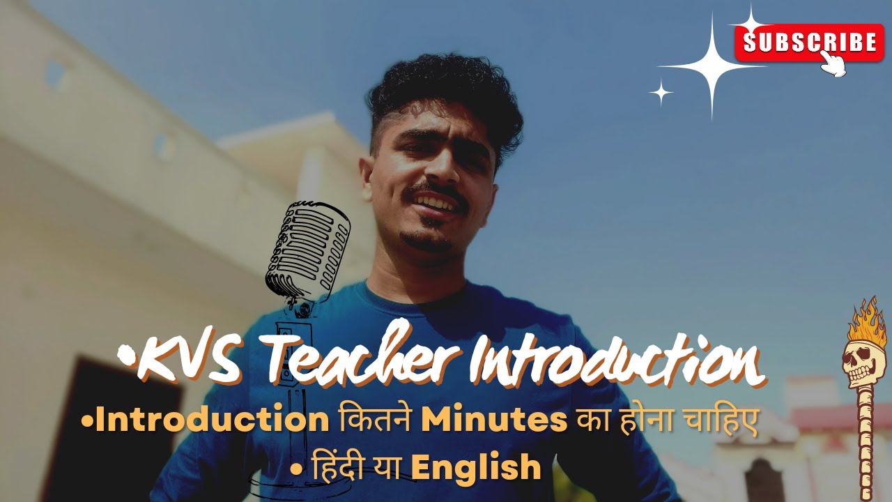 How to Give an Introduction 💯|| How to Introduce Yourself in KVS Interview? @AshwaniSheoran