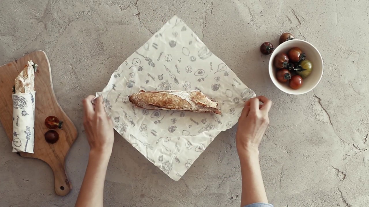 How to Wrap a Sandwich | The Burrito | Abeego Beeswax Wraps