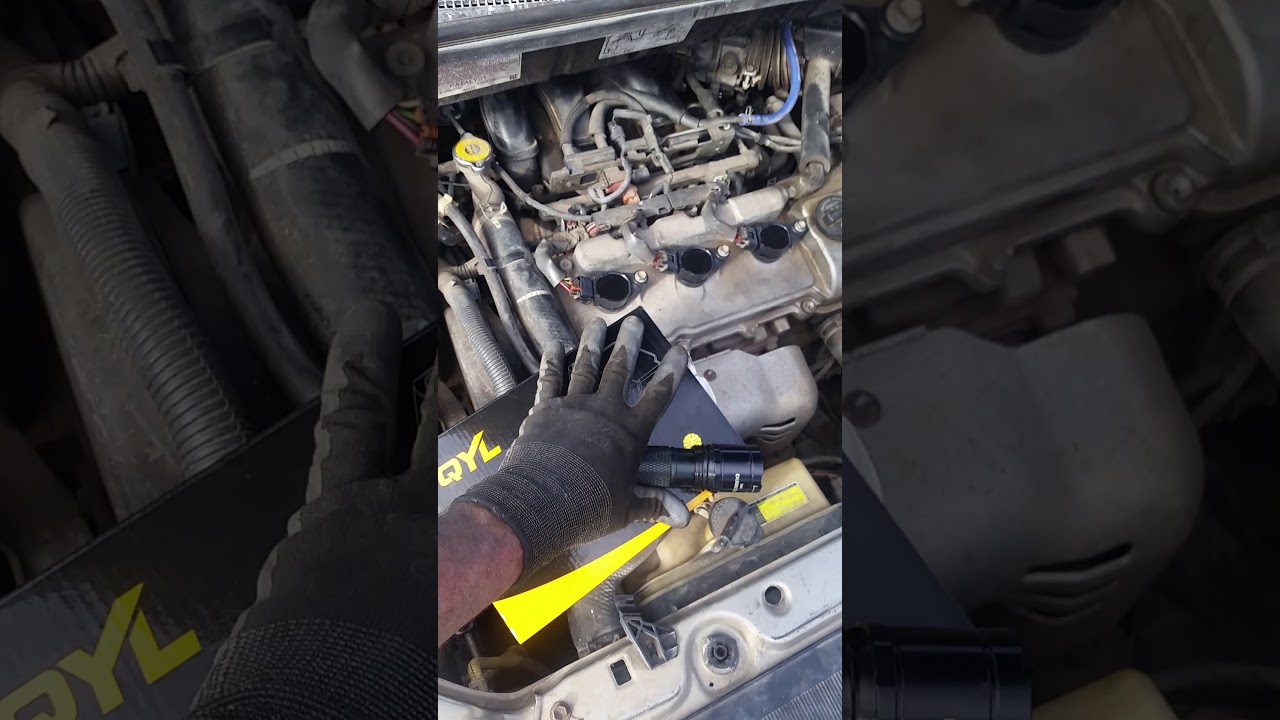 Changing ignition coils and plugs on 2004 sienna without removing cold air plenum