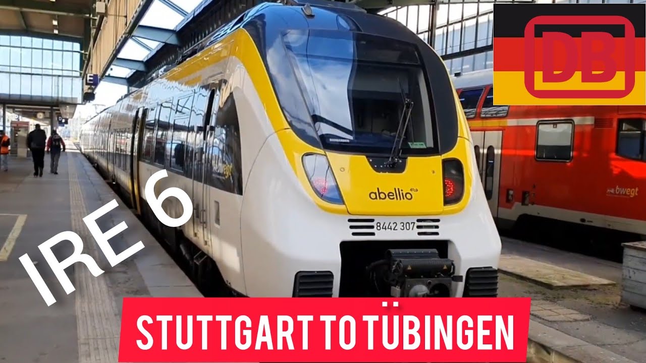 STUTTGART TO TÜBINGEN BY ABELLIO (IRE6) | TRAVEL REPORT