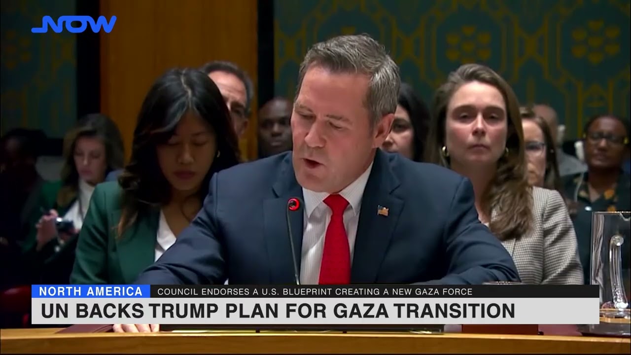 UN backs Trump plan for Gaza transition