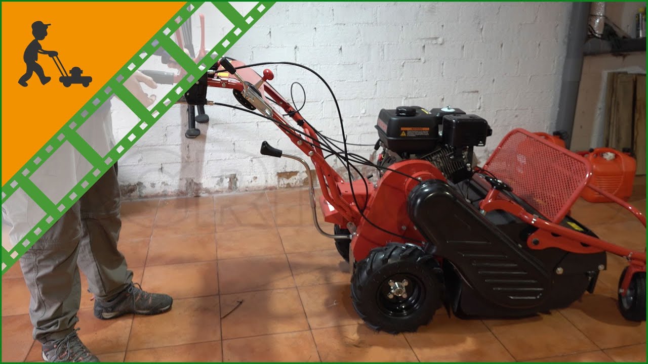 Trinciaerba a martelli falciatutto semovente Blue Bird FM600 - Motore Loncin 252cc