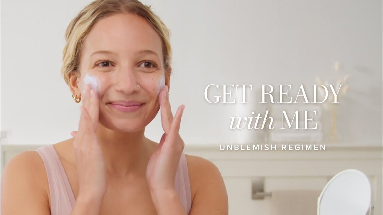 GRWM | Ежедневный уход за кожей Unblemish против акне и для омоложения