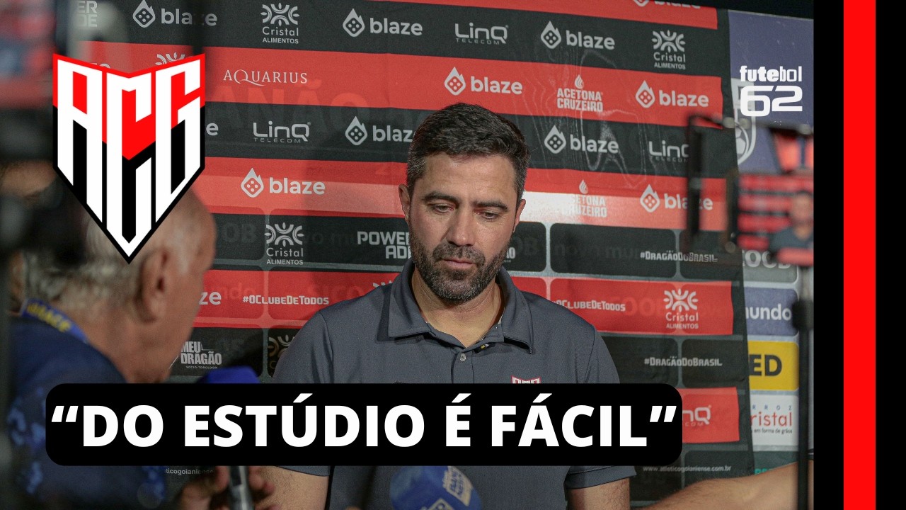 Rafael Lacerda responde críticas e minimiza vitória do Atlético exaltando jogadores
