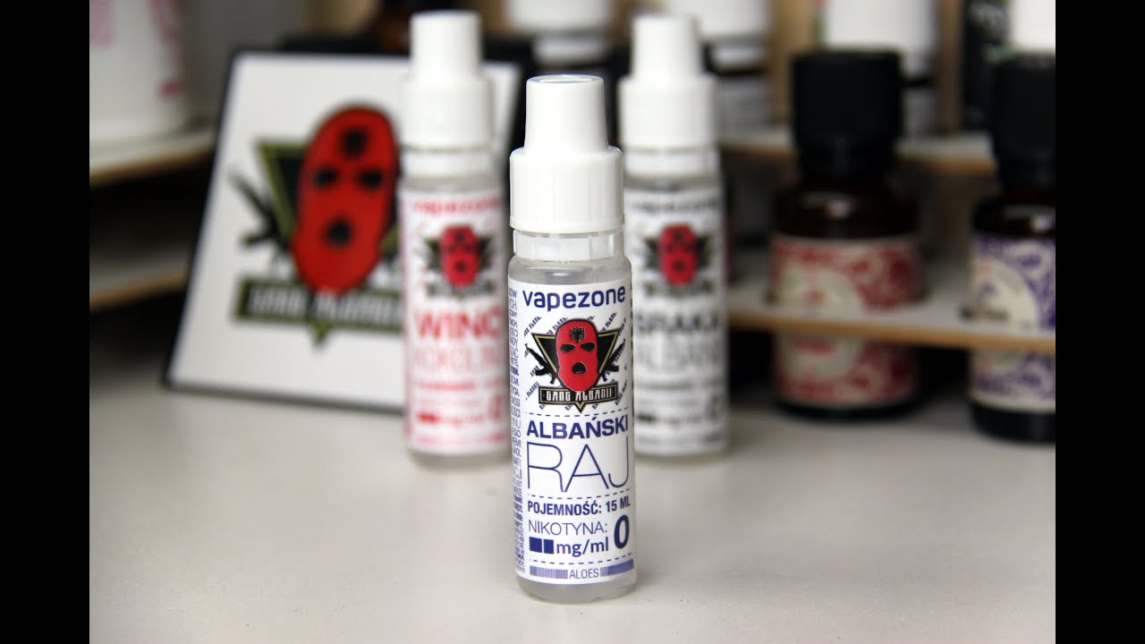 Liquid Albański Raj - Vapezone - Gang Albanii - Recenzja - Noster