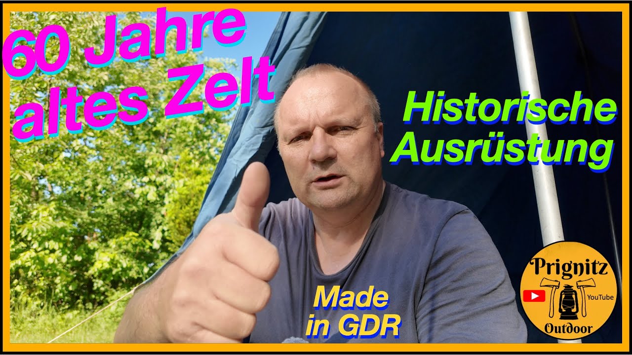 DDR Hauszelt 60er Jahre