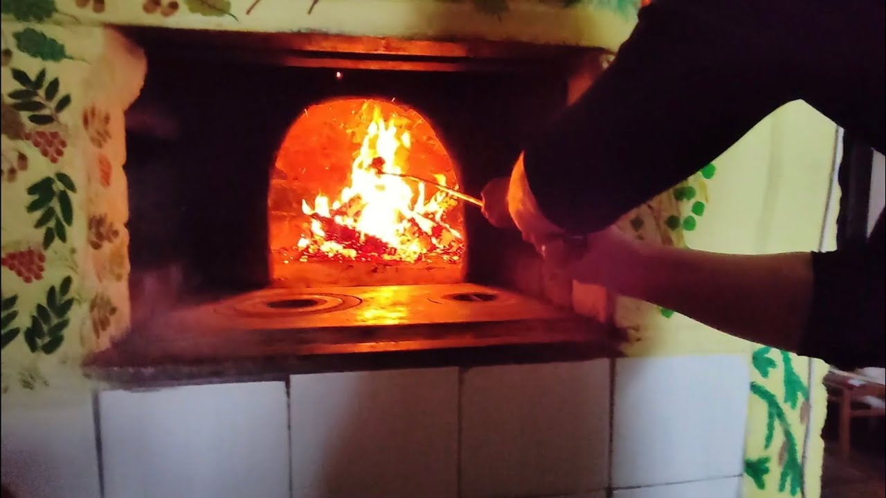 Как топить русскую печь