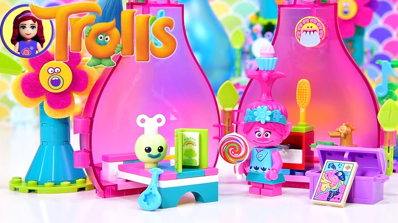 Lego Trolls World Tour - Poppy's Pod Build