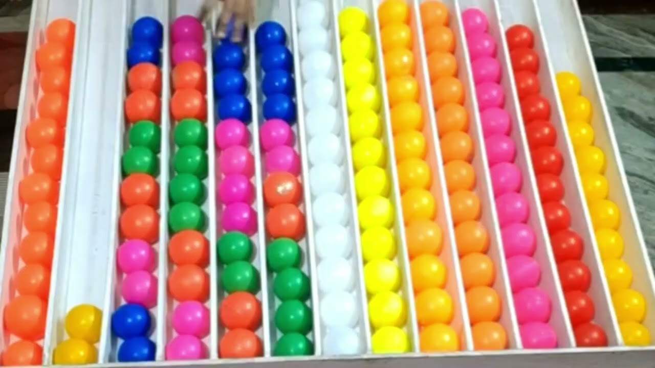 Boost your brain with this satisfying colorful ball sorting puzzle game challenge #fypシ #puzzle