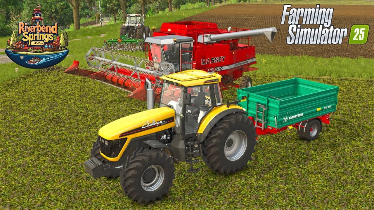 Мой последний урожай риса? — Farming Simulator 25 — Riverbend Springs, эпизод 13