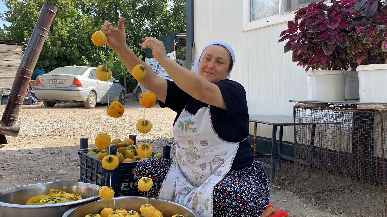 DIŞARIDA VE EV ORTAMINDA CENNET HURMASI NASIL KURUTULUR 💯