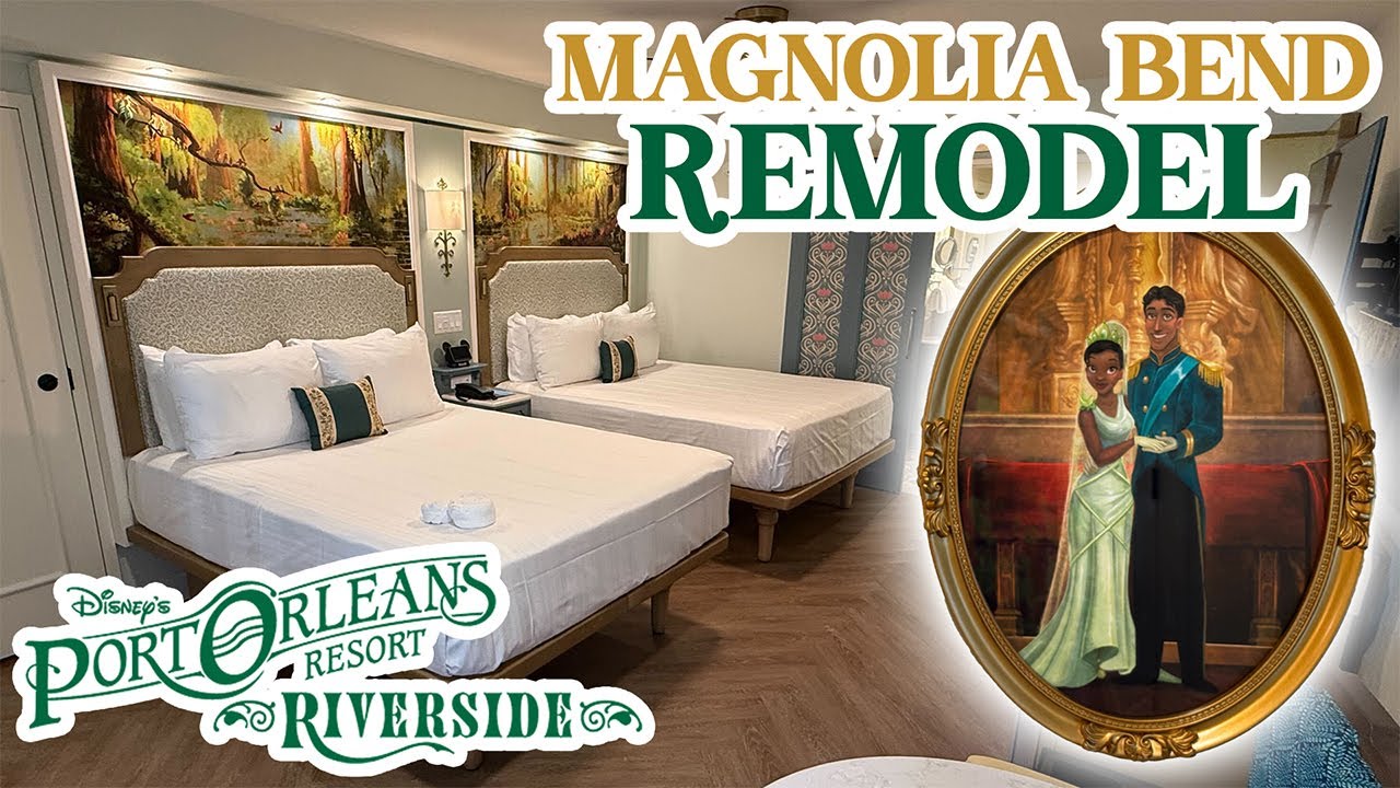 Disney&rsquo;s Port Orleans Resort Riverside NEWLY REMODELED Hotel Room Tour - Magnolia Bend