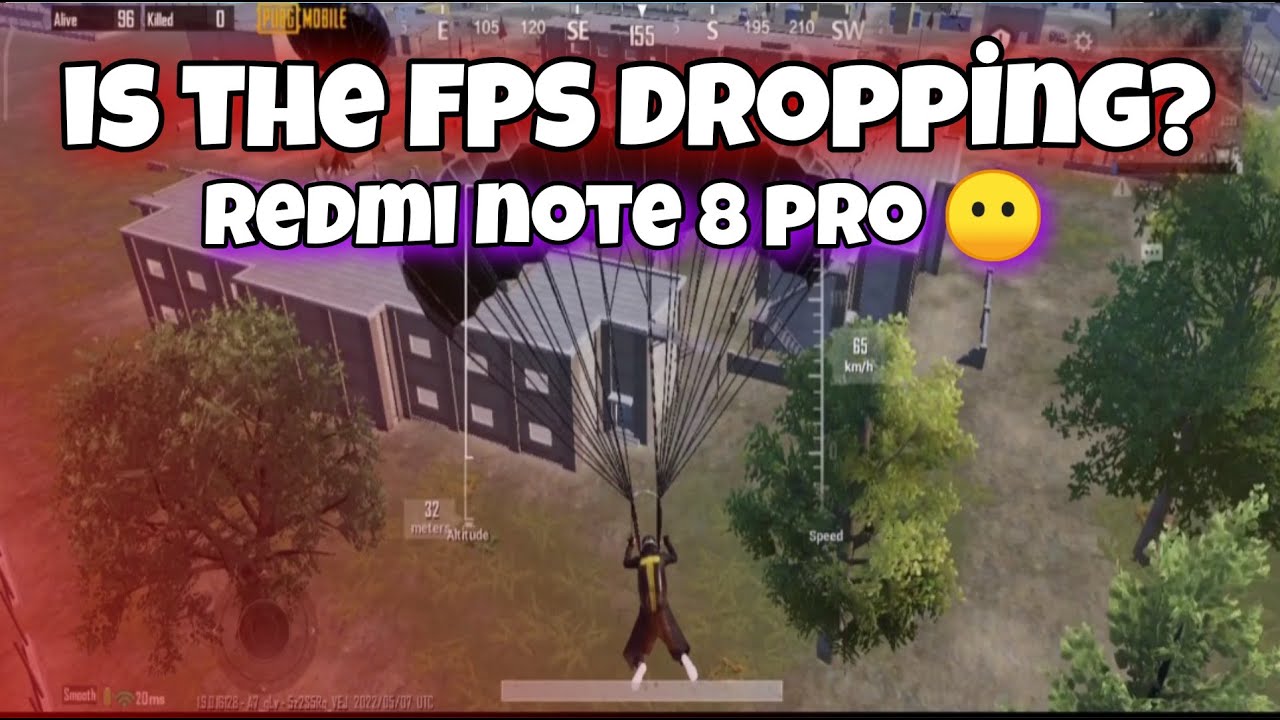 IS THE FPS DROPPING ? / REDMİ NOTE 8 PRO PUBG TEST | 4K + 60Fps ? | •{ MIUI 12.0.8 }•