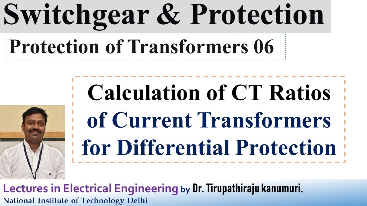 SGP406 Calculation of CT Ratios of Current Transformers for Differential Protection