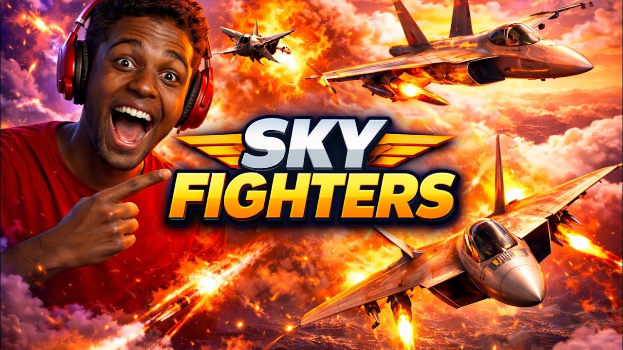 Sky fighters. Best Android game of aeroplanes. Fantastic gameplay.