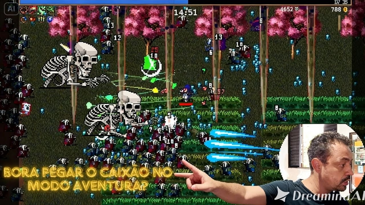 Vampire Survivors Corrida contra o tempo, pego ou não o caixão?