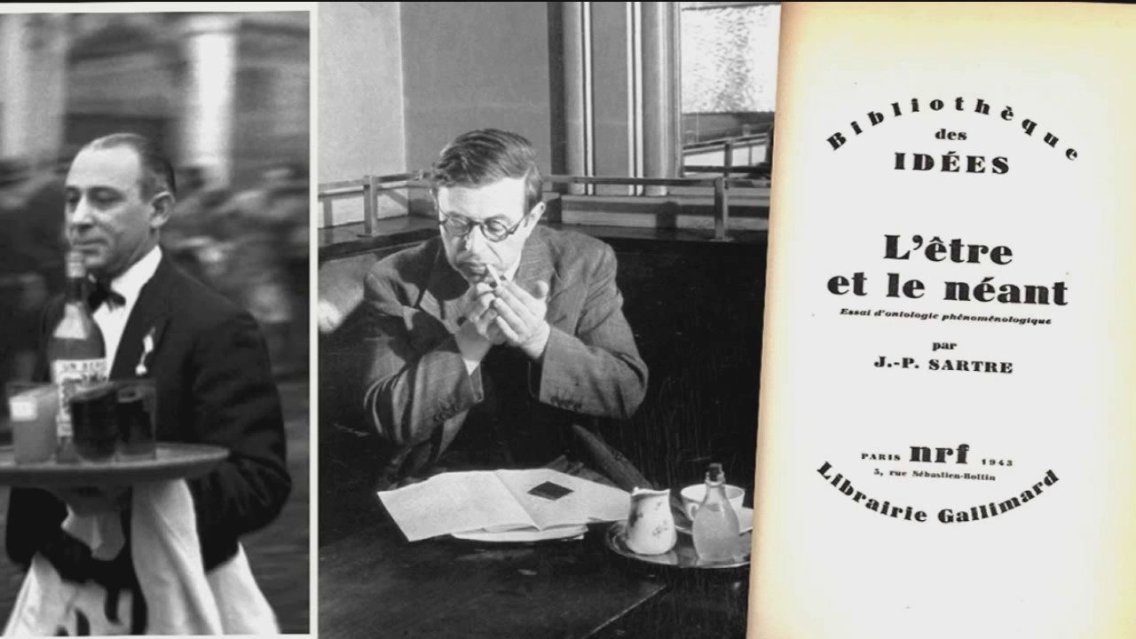 Jean-Paul Sartre (1/4) : Le garçon de café : L'Être et le Néant