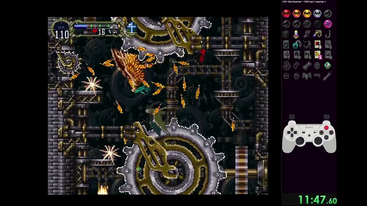 Castlevania SOTN Batmaster #150 (gotta go fast!)
