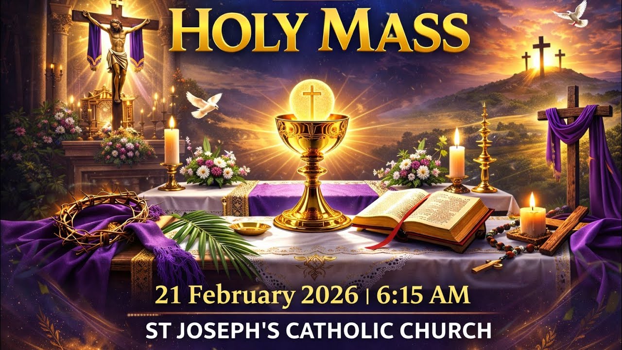 Holy Mass in English l LENT 2026 l ପବିତ୍ର ଦିବ୍ୟ ଯଂଜ୍ଞ l ତପସ୍ୟା କାଳ l ଫା. ଧିରେନ l ସାଧୁ ଯୋସେଫ ଚର୍ଚ୍ଚ✝️