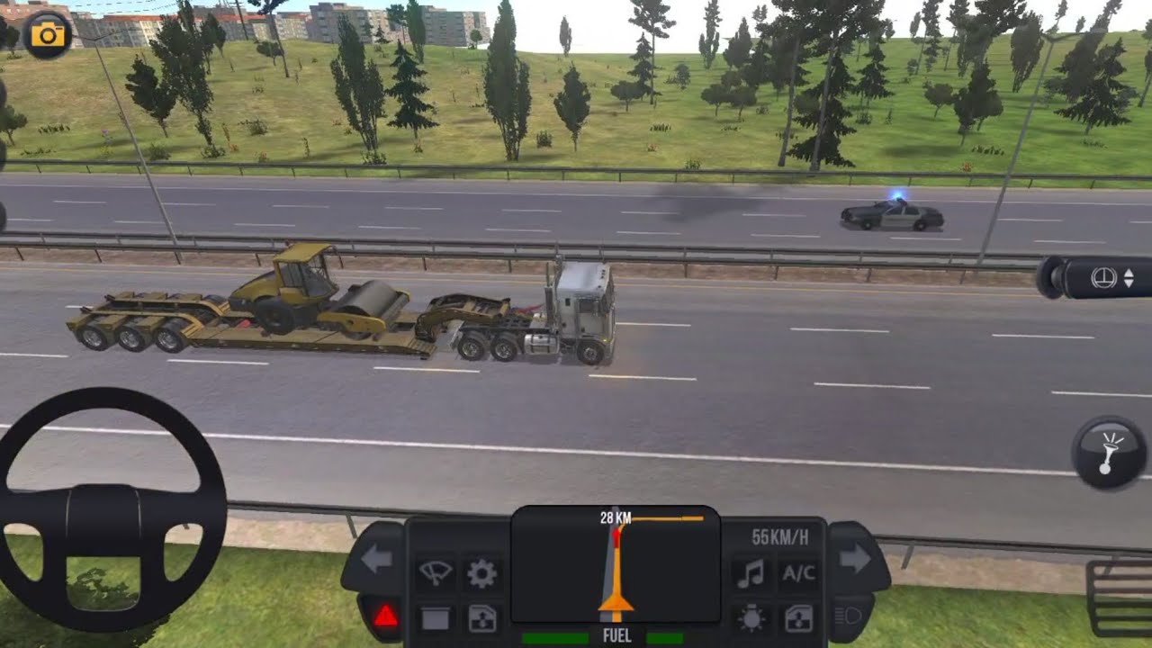 Road rollar laod kar liya 😱😱😱 | truck simulator ultimate 
