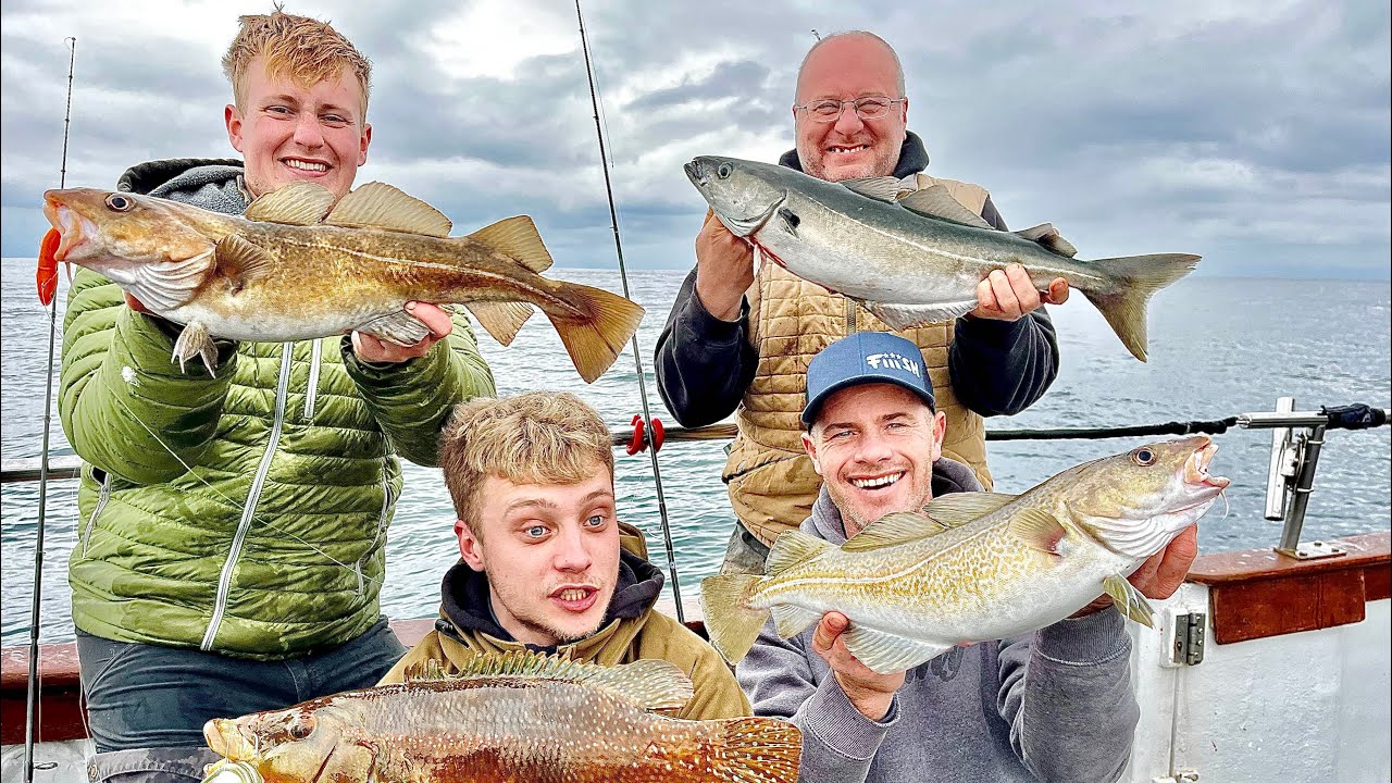 Charter fishing CARNAGE in Cornwall
