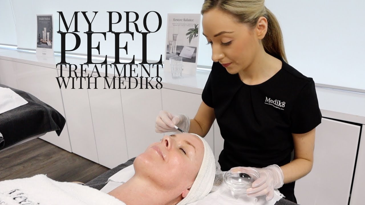 My pro peel treatment with Medik8
