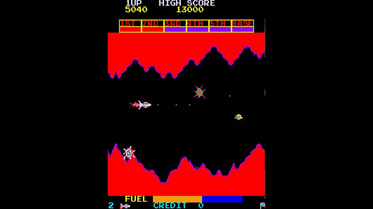 Explorer (bootleg of Scramble) [MAME] [shortplay]