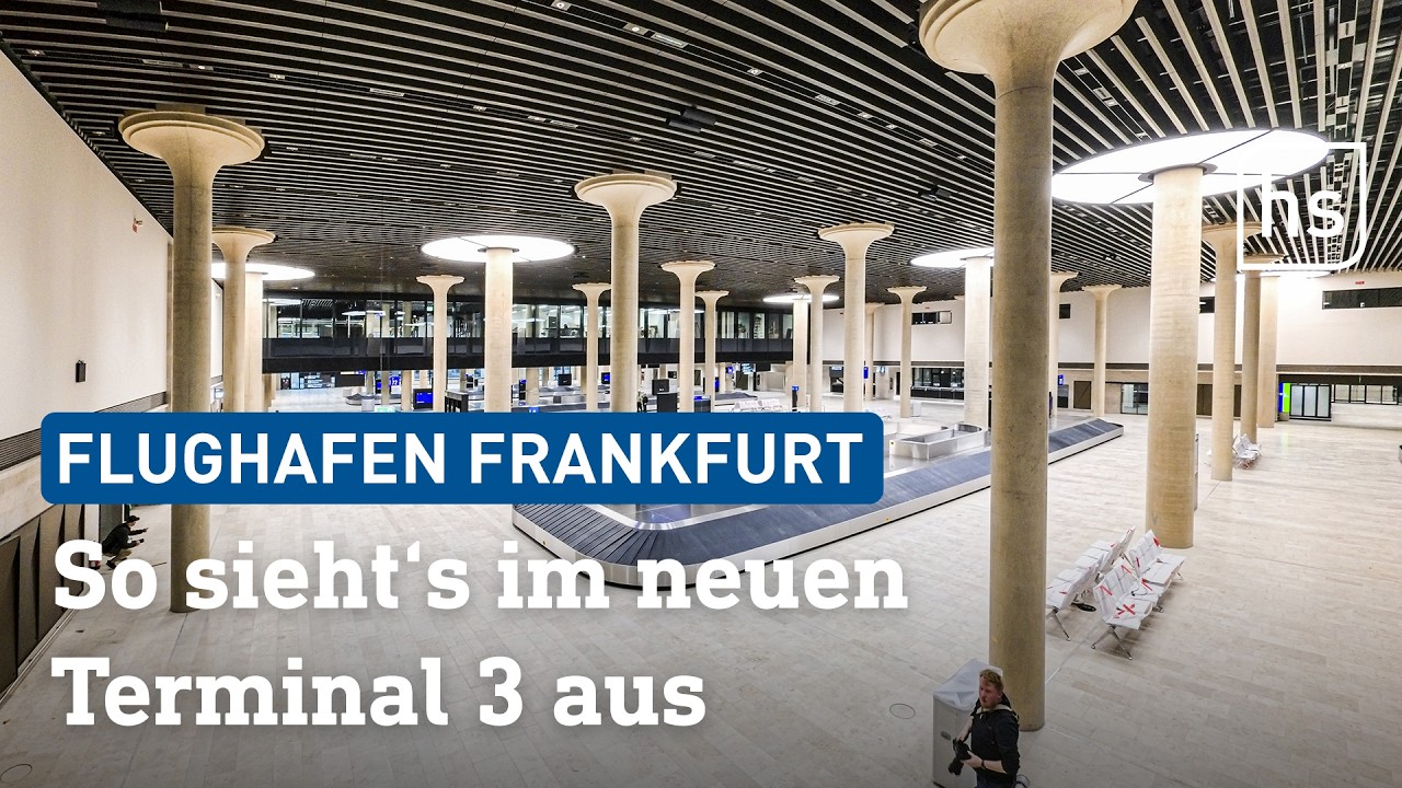 Mega-Projekt startet 2026: Frankfurts Terminal 3 kurz vor dem Abflug | hessenschau