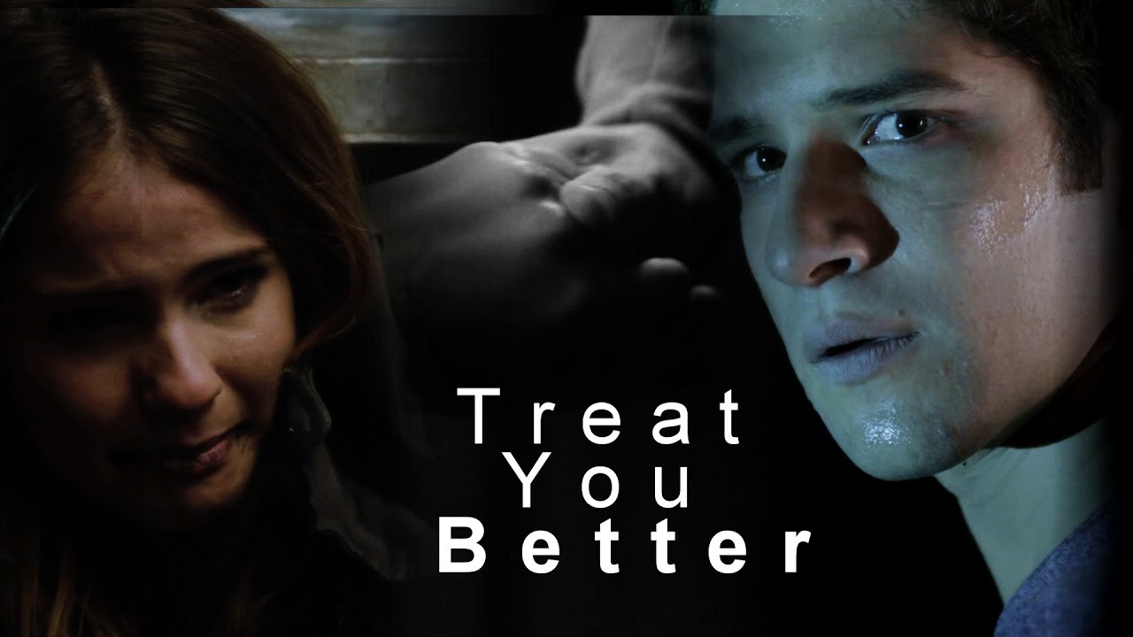 scott & malia (+ stiles) | treat you better